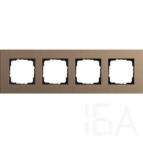Gira Esprit Linoleum-plywood, 4-es keret, világosbarna, 02142021