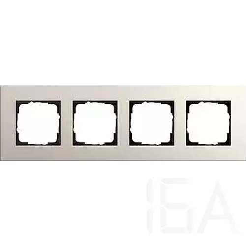 Gira Esprit Linoleum-plywood, 4-es keret, világosszürke, 214220