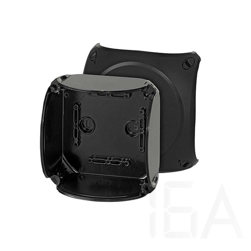 Hensel KF 0600 C Időjárásálló kábelösszekötő doboz, fekete 130x130x77mm IP65