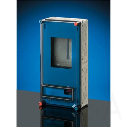 Hensel Mi 72431-0 fogyasztásmérő szekrény 3 fázisú 1mérős kék lappal