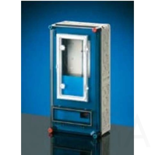 Hensel Mi 72437-0 Fogyasztásmérő szekrény 3 fázisú 1mérős kék lappal ajtó+csapfed