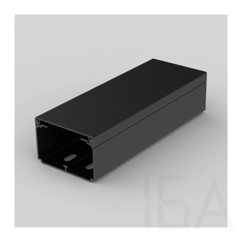 Kopos mini színes kábelcsatorna, 60x40mm-es, fekete színű, UV-stabil, LH 60x40 FD