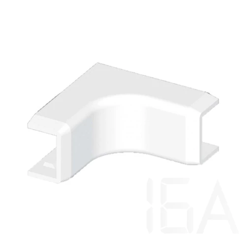 Kopos belső sarok bepattintható kábelcsatornához, műanyag, 15X10mm-es, fehér, 8685 HB