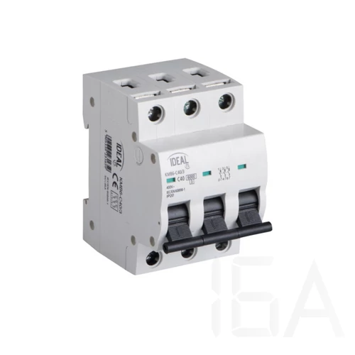 Kanlux Ideal KMB6 Kismegszakító, 3P 6KA C40A, 23165