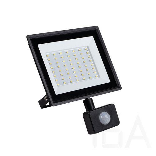Kanlux GRUN NV mozgásérzékelős LED reflektor fekete 50W 4260lm 4000K IP65, 31400 Kanlux GRUN NV mozgásérzékelős LED reflektor fekete 50W 4260lm 4000K IP65, 31400