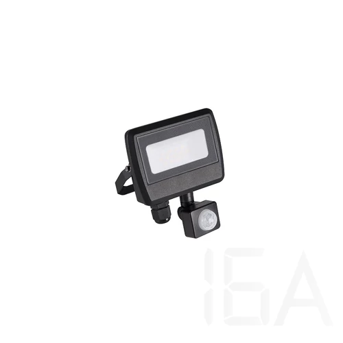 Kanlux ANTEM mozgásérzékelős LED reflektor fekete 10W 800lm 4000K IP44, 33205