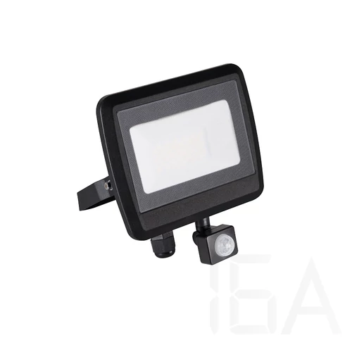 Kanlux ANTEM mozgásérzékelős LED reflektor fekete 30W 2400lm 4000K IP44, 33207