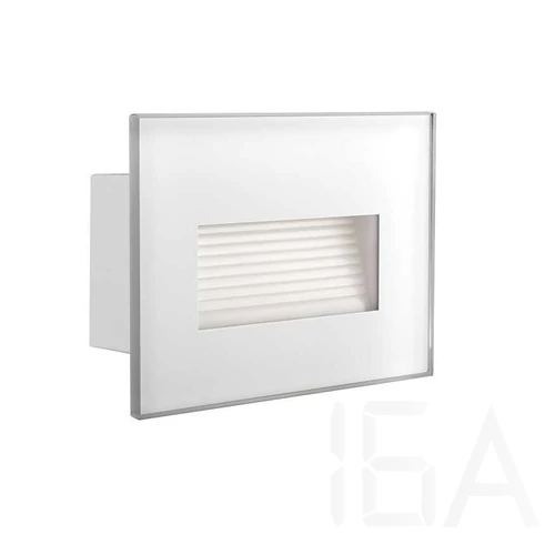 Kanlux Glasi Led Kültéri falba építhető lámpa 3W 130 lm 3000K fehér IP44, 33690