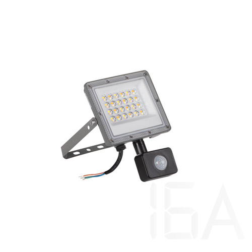 Kanlux ACETE CCT mozgásérzékelős LED reflektor szürke 20W 1850/2160/1940lm 3000/4000/6500K IP44, 38496