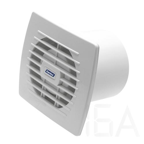 Kanlux elszívó ventilátor, fix rácsos, húzókapcsoló + vezeték, CYKLON EOL 100