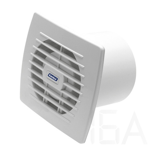 Kanlux elszívó ventilátor, fix rácsos, húzókapcsoló + vezeték, CYKLON EOL 100