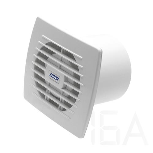 Kanlux elszívó ventilátor, időkapcsolós fix rácsos, CYKLON EOL 100T