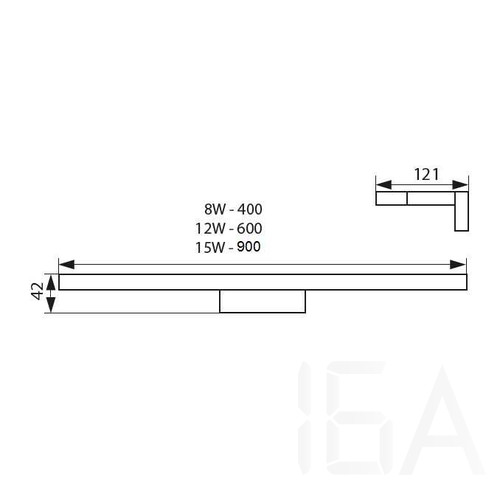 Kanlux ASTEN LED IP44-8W NW lámpa, 26680 Kanlux ASTEN LED IP44-8W NW lámpa, 26680