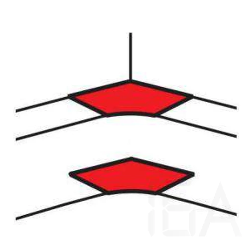 Legrand DLP belső könyök csatornához, 60-85°, 10613