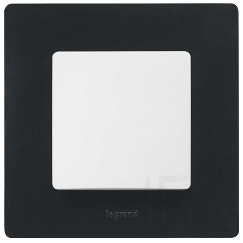 Legrand Niloé egyes keret, onyx fekete, 397051