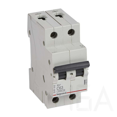 Legrand RX3 kismegszakító 2P C63 6kA, 419230