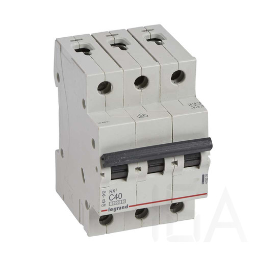 Legrand RX3 kismegszakító 3P C40 6kA, 419239