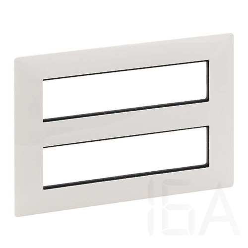 Legrand Valena Life 2x4x2 modulos keret, vízszintes fehér, 752146