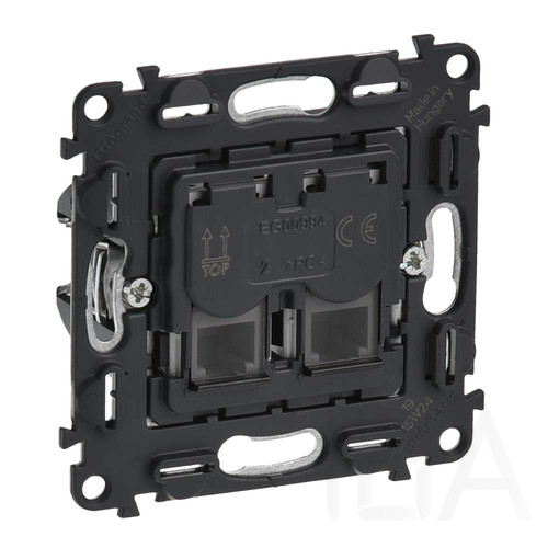 Legrand Valena InMatic 2xRJ11 csatlakozóaljzat mechanizmus, 753039 Legrand Valena InMatic 2xRJ11 csatlakozóaljzat mechanizmus, 753039