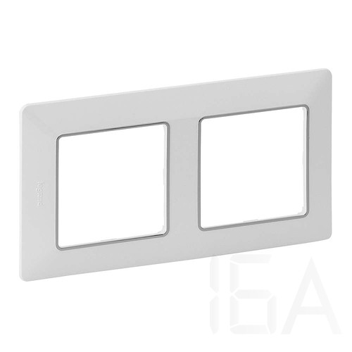 Legrand Valena Life kettős keret fehér–króm, 754032