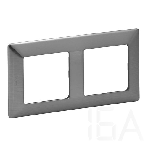 Legrand Valena Life kettős keret Inox dekor, 754152