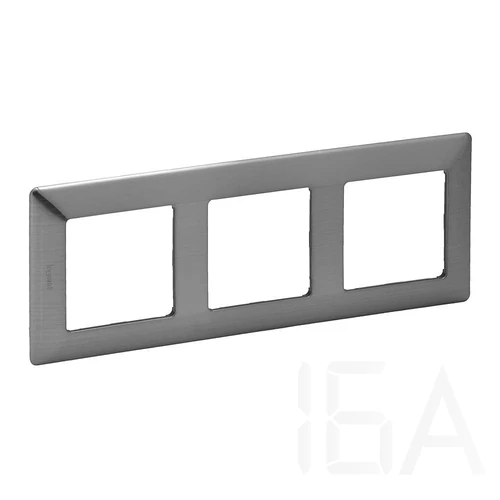 Legrand Valena Life hármas keret Inox dekor, 754153