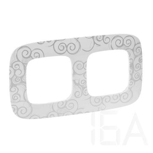 Legrand Valena Allure Kettes keret, Króm dekor, 754342