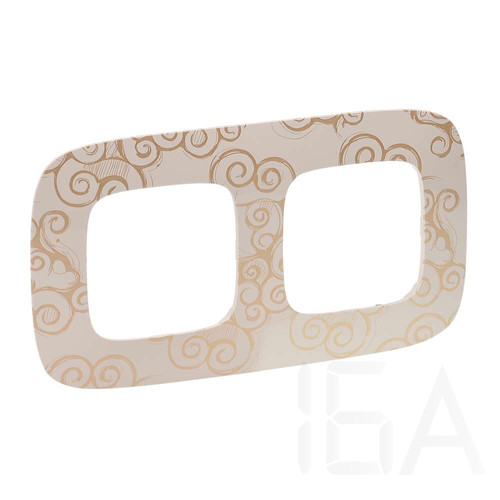 Legrand Valena Allure Kettes keret, Arany dekor, 754352