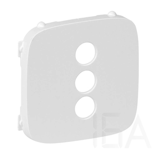 Legrand Valena Allure RCA (audió / videó) csatlakozóaljzat burkolat, Fehér, 754725
