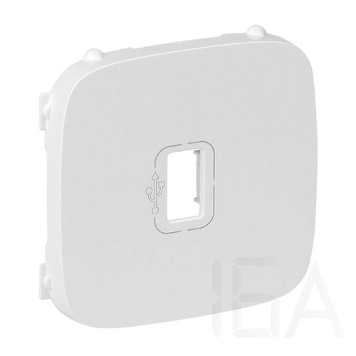 Legrand Valena Allure USB elővezetékezett aljzat burkolat, Fehér, 754755