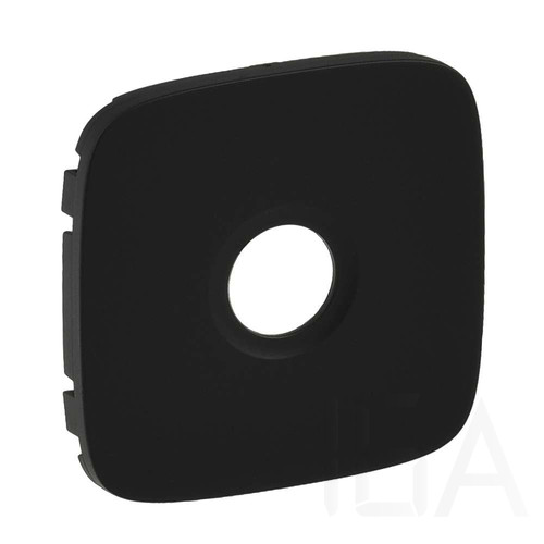 Legrand Valena Allure TV aljzat burkolat, Fekete, 754768