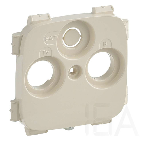 Legrand Valena Allure TV-RD-SAT aljzat burkolat (30 mm), Elefántcsont, 754806
