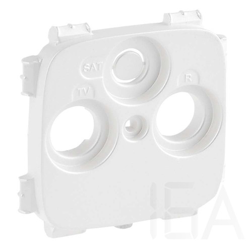 Legrand Valena Allure TV-RD-SAT aljzat burkolat (30 mm), Gyöngyház, 754809