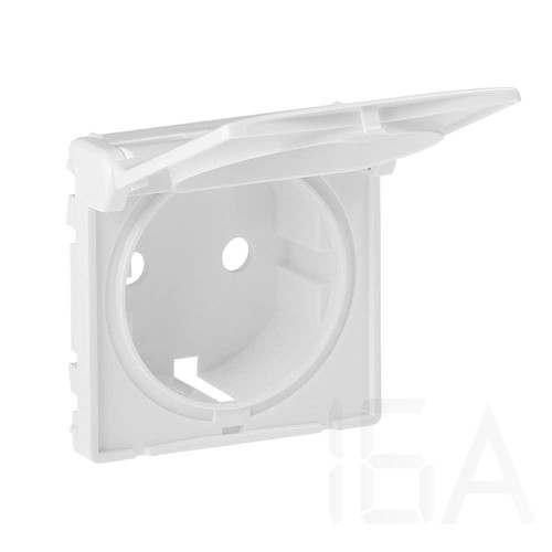 Legrand Valena Life 2P+F csatlakozóaljzat burkolat csapófedéllel fehér, 754840