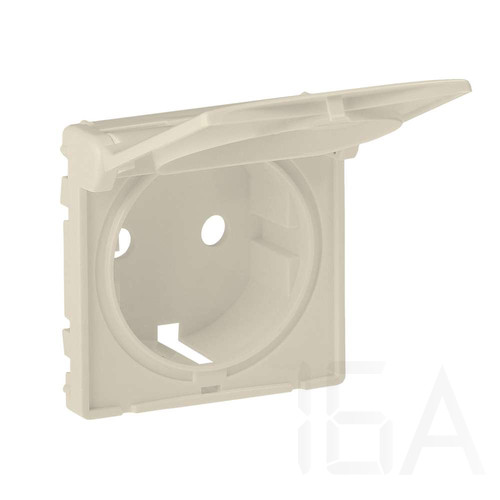Legrand Valena Life 2P+F csatlakozóaljzat burkolat csapófedéllel elefántcsont, 754841