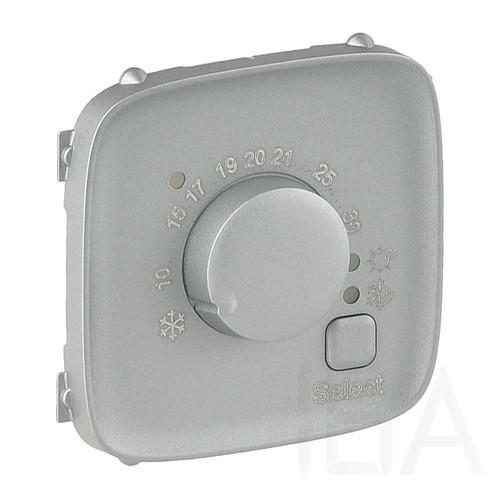 Legrand Valena Allure Elektronikus termosztát burkolat, Alumínium, 755317