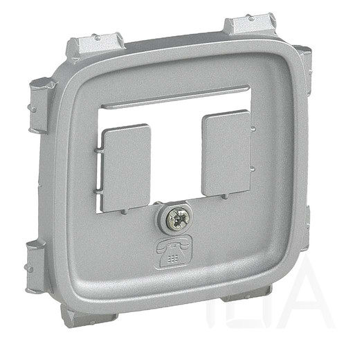 Legrand Valena Allure TAE/TDO aljzat burkolat, Alumínium, 755497