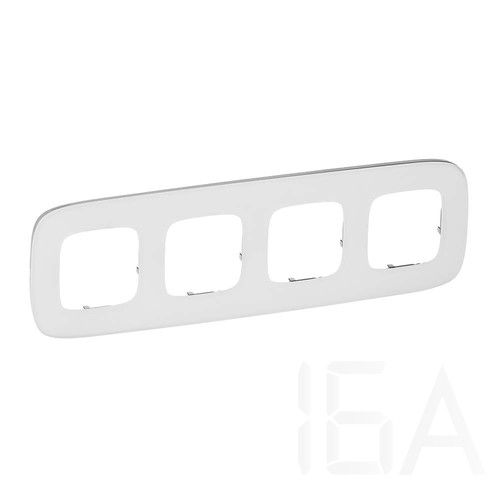 Legrand Valena Allure Négyes keret, Fehérüveg, 755544