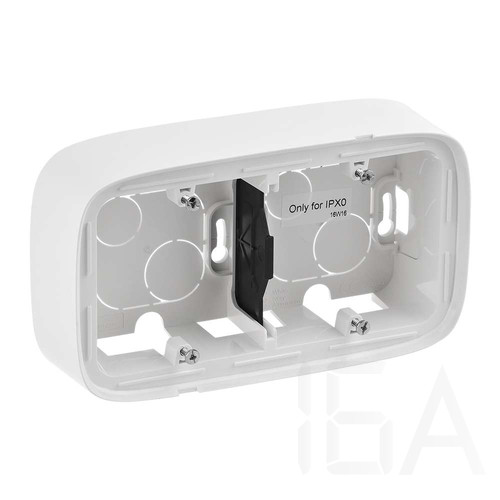 Legrand Valena Allure Kettős kiemelődoboz, Fehér, 755552 Legrand Valena Allure Kettős kiemelődoboz, Fehér, 755552