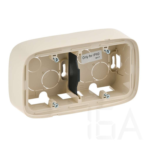 Legrand Valena Allure Kettős kiemelődoboz, Elefántcsont, 755562