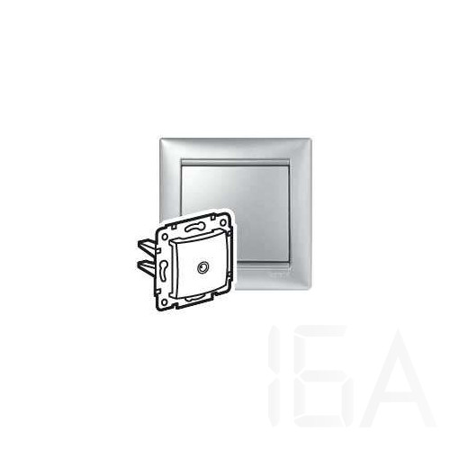 Legrand Valena TV aljzat végz 1,5dB alumínium, 770129