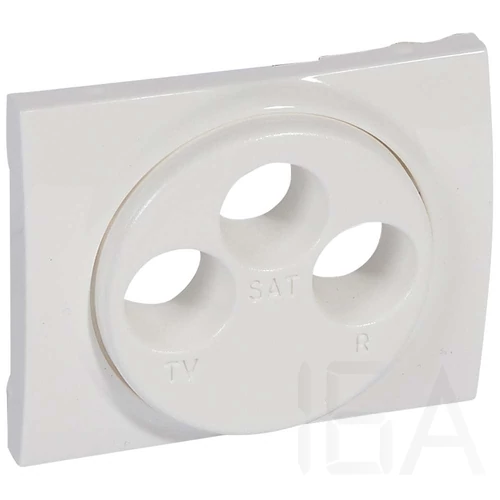 Legrand Galea Life TV-RD-SAT antenna-csatlakozóaljzat burkolat, fehér, 771073