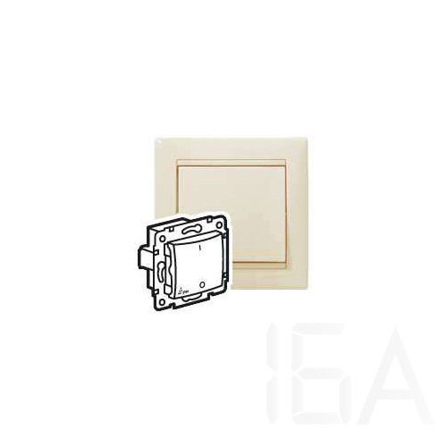 Legrand Valena IP44 kétpólusú kapcsoló, elefántcsont, 774192