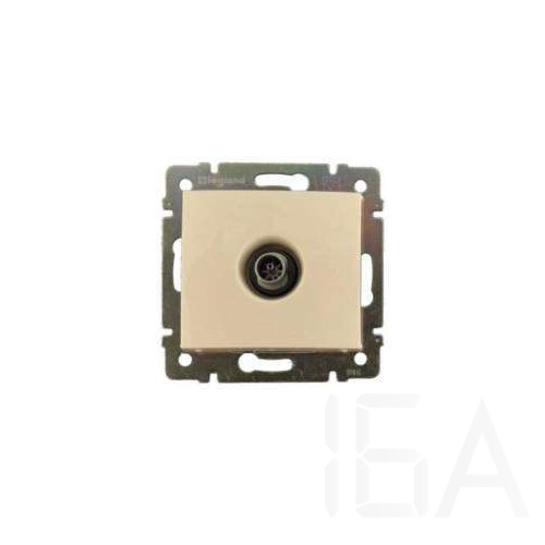 Legrand Valena TV antenna-csatlakozóaljzat végzáró, 10dB, elefántcsont, 774330