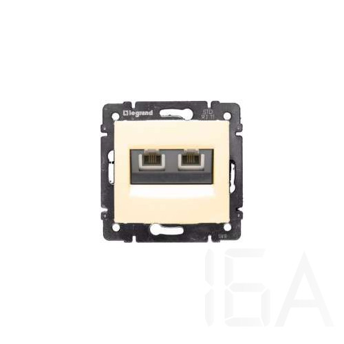 Legrand Valena telefon-csatlakozóaljzat 2xRJ11 elefántcsont, 774339