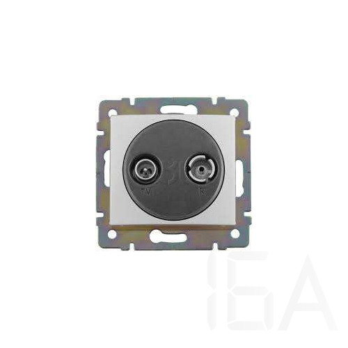 Legrand Valena TV-RD antenna-csatlakozóaljzat végzáró, 10dB fehér, 774433