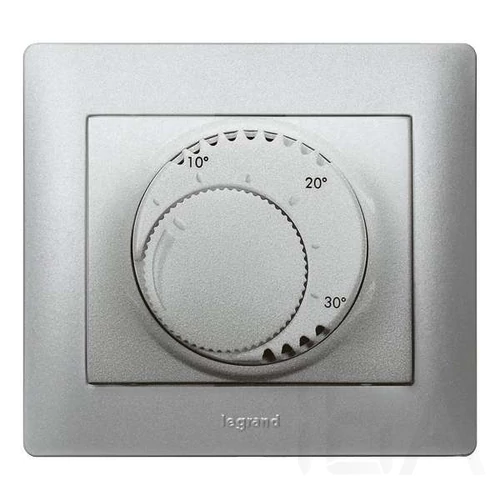 Legrand Galea Life standard szobatermosztát mechanizmus, alumínium, 775685