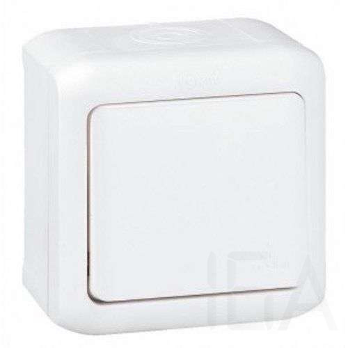 Legrand Forix IP44 falon kívüli egypólusú nyomó 6A - 250V~ fehér, 782364