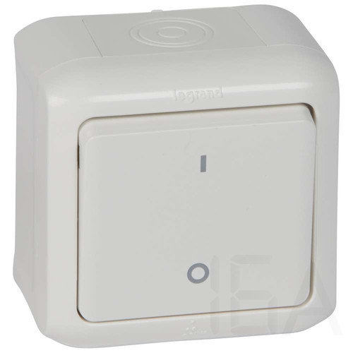 Legrand Forix IP44 falon kívüli kétpólusú kapcsoló 10AX - 250V~ fehér, 782366
