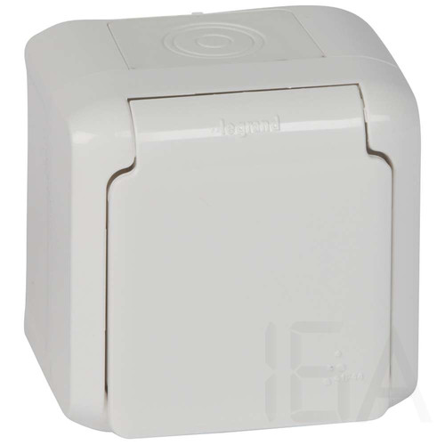 Legrand Forix IP44 falon kívüli 2P+F földelt csatlakozóaljzat, 16A, csapófedéllel, biztonsági zsaluval, fehér, 782373